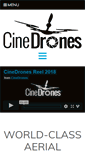 Mobile Screenshot of cinedrones.com